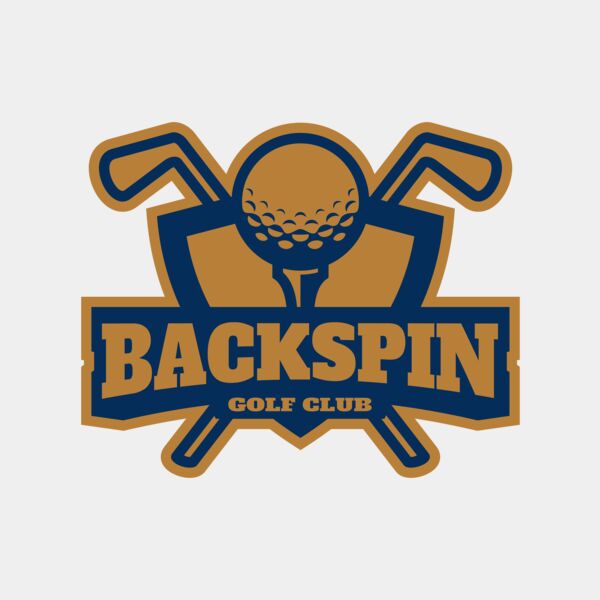Backspin Golf Club logo template Thumbnail